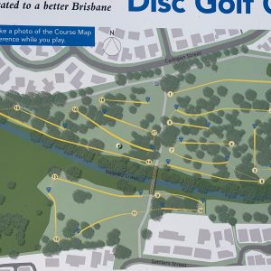 Cadogan Street Park Disc Golf Course